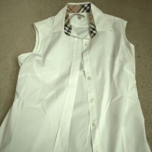 Burberry Soft Cream Cotton Material